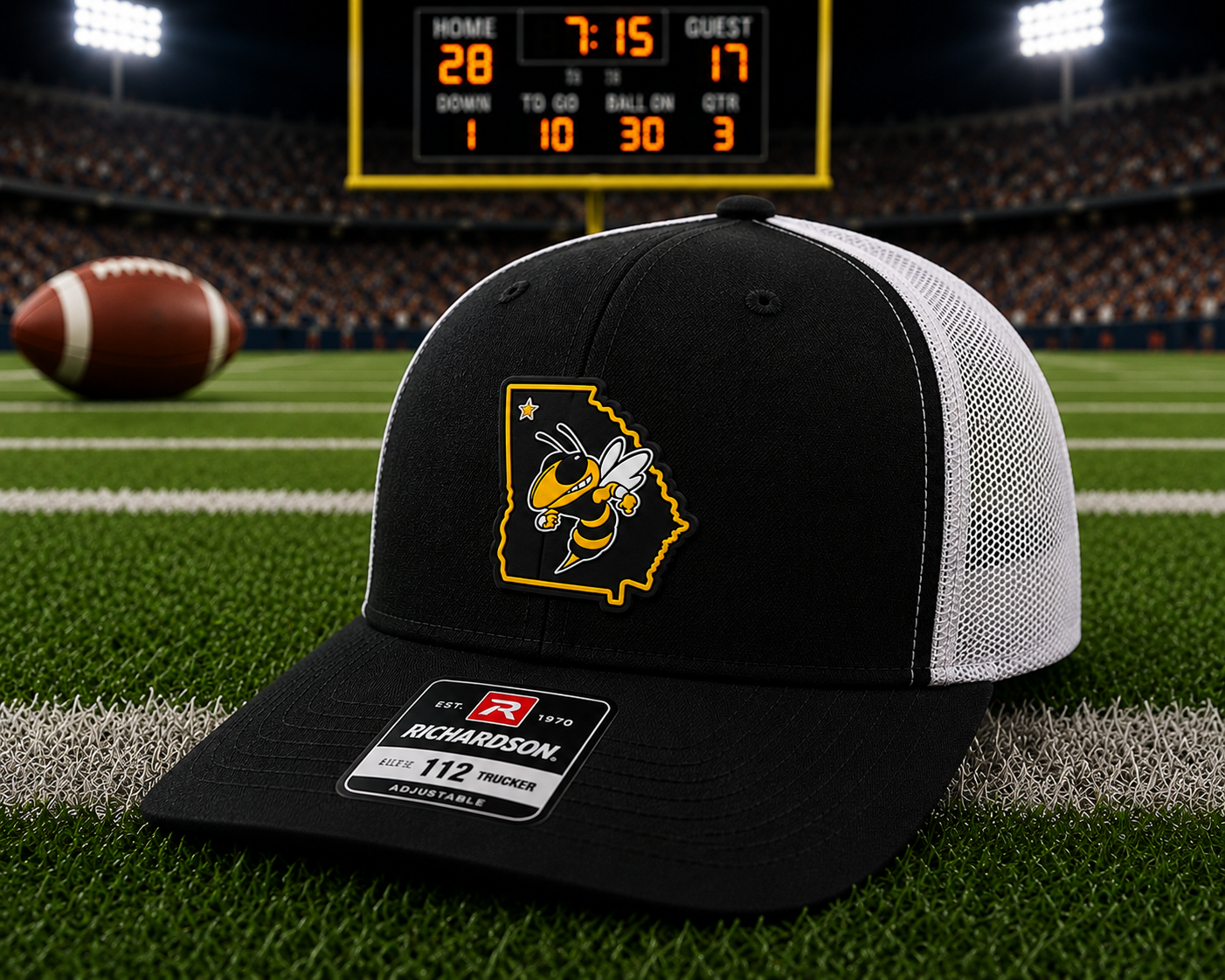 Calhoun Yellow Jackets Richardson 112 Hat